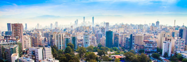 istock a beautiful aerial view of Beirut 1073238816