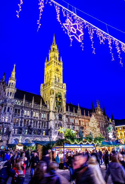 istock christmas market in munich - germany 1073238880