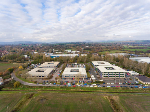 istock Office Business Park Cardiff 1073240488