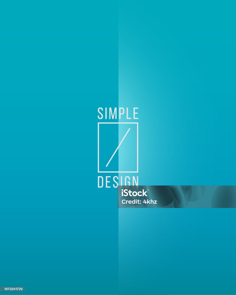 Basic Turquoise Minimal Elegant Crease Line Pattern Vector Background ...