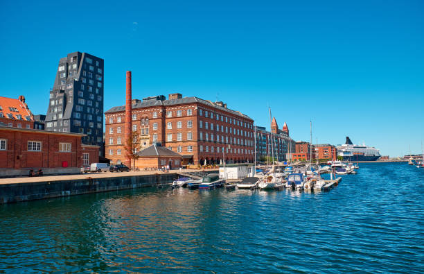 istock Modern buildings  in Copenhagen 1073253922