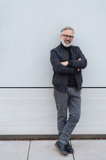 istock Happy middle-aged man wearing cool casual clothes 1073257726