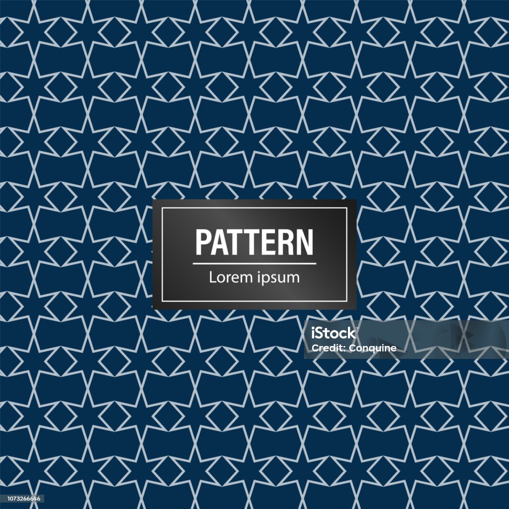 Geometric Pattern Background Minimal And Modern Blue Background Stock ...