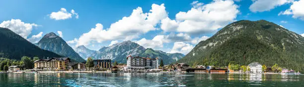 austria - achensee lake - village pertisau