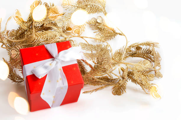 istock red gift box with white ribbon and gold decoration isolated 1073273674