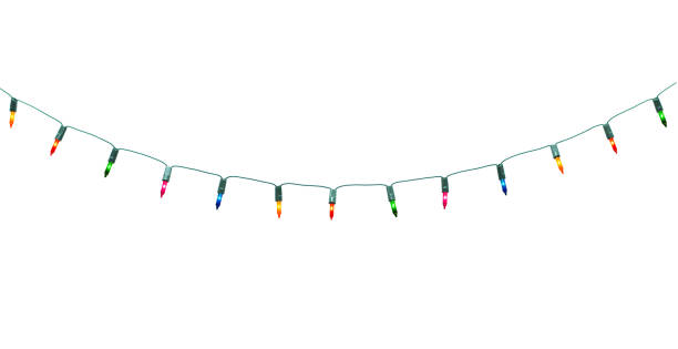 istock String of christmas lights isolated on white background With clipping path 1073286132