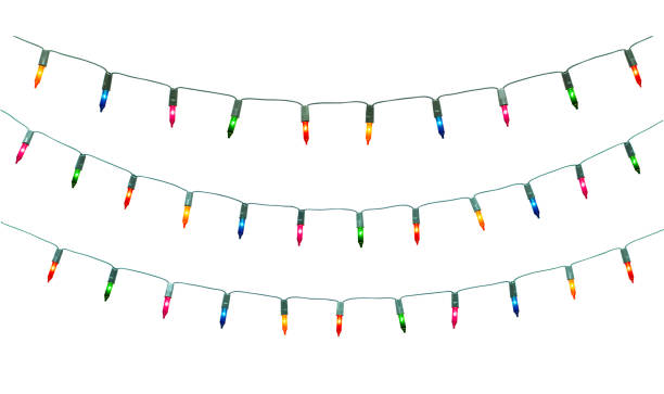 istock String of christmas lights isolated on white background With clipping path 1073286262