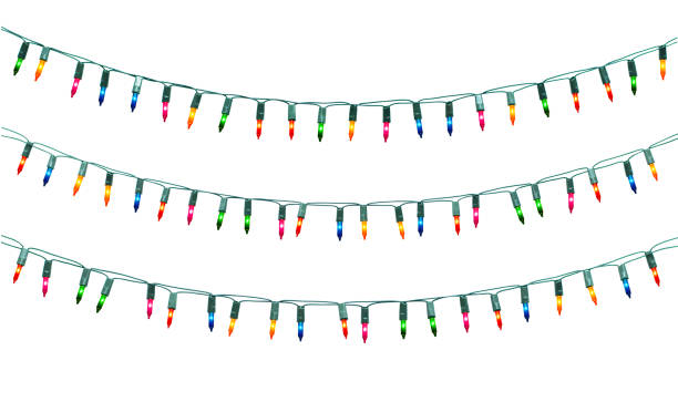 istock String of christmas lights isolated on white background With clipping path 1073286320