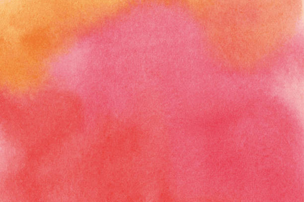 aquarell rosa hintergrund - painting background stock-grafiken, -clipart, -cartoons und -symbole