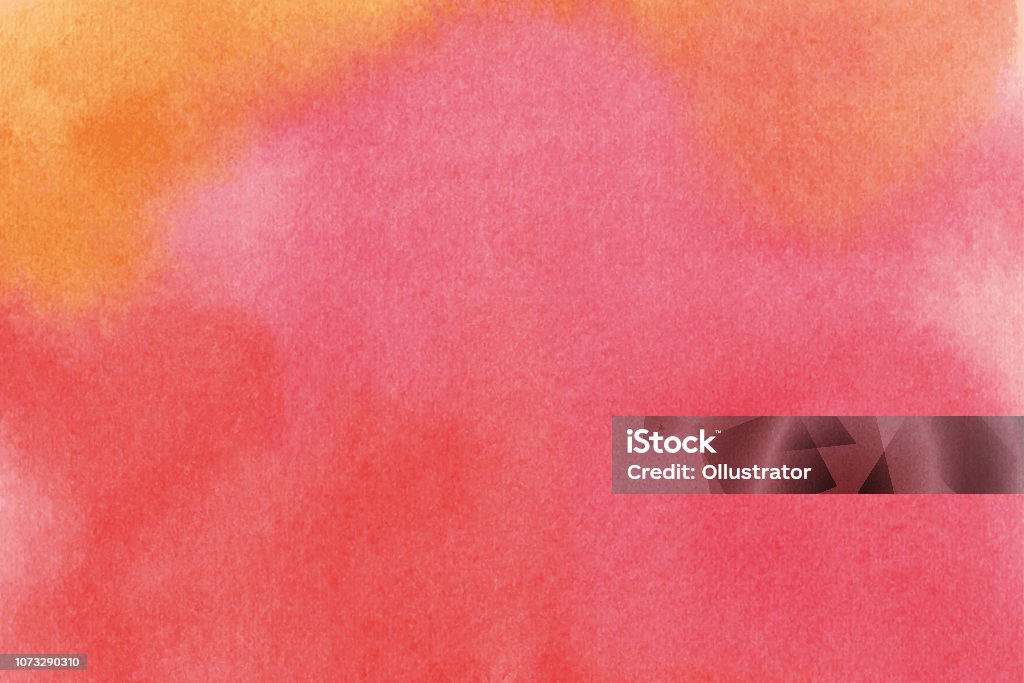 Watercolor pink background Vectorized watercolor background. Watercolor Painting stock vector