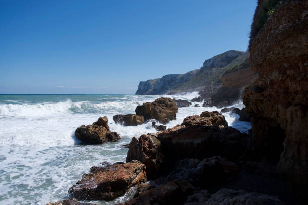 istock rocks and sea in the mediterranean 1073301952