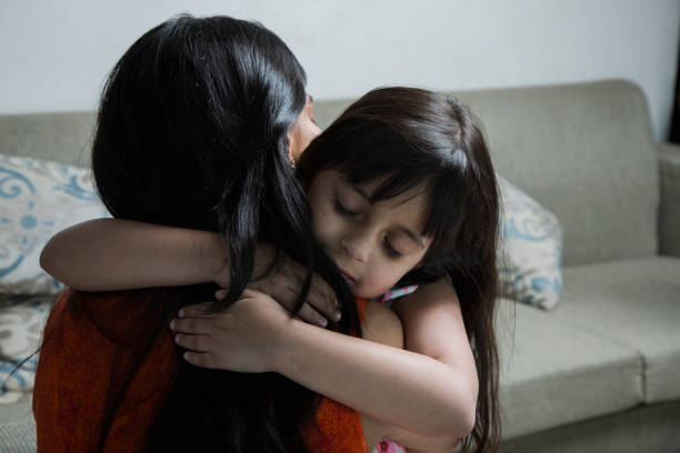 istock Mother and daughter at home - Stock image 1073303124