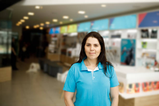 istock Pet shop employee portrait 1073307560