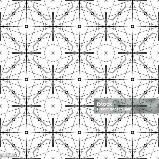 Infinte Fall Pattern The Abstract Infinite Intertwining Pattern Stock Illustration ...