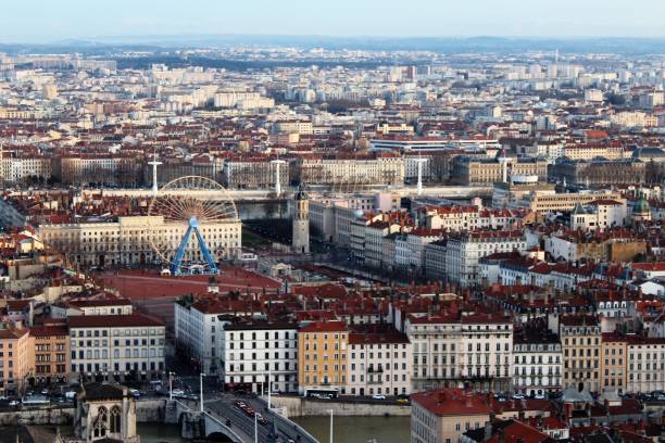 istock CITY OF LYON SEEN FROM FOURVIERE 1073317892