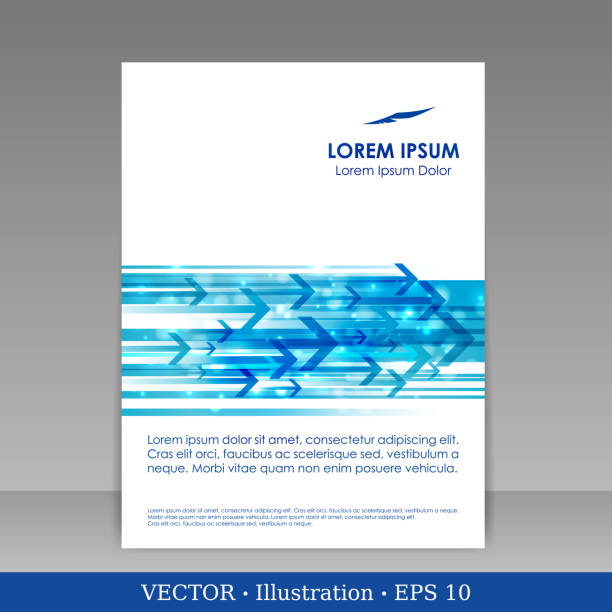 Brochure template layout, cover design, business annual report, flyer - Vector Illustration Design, Abstract, Plan - Document, Template, Web banner square business card mockup stock illustrations