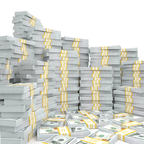 istock 3d rendering lots of packs of US dollars 1073320596