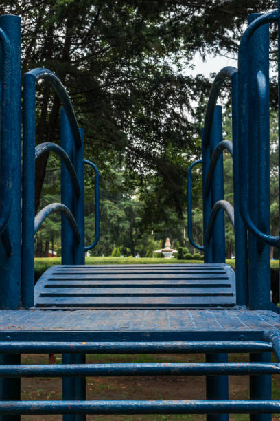 istock Kids playground in a public park 1073369820