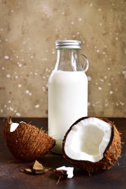 istock Coconut vegan milk 1073371148