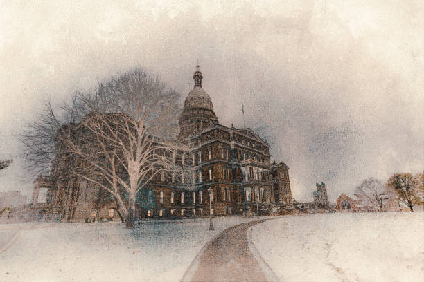Michigan State Capitol - Lansing, Michigan