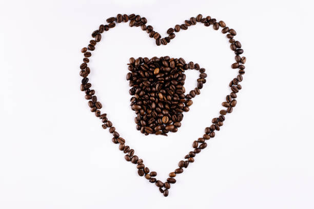 istock A mug and heart of coffee beans 1073399478