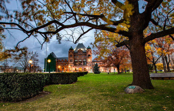 istock Queen's Park, Toronto - Ontario's Provincial Legislature 1073400158