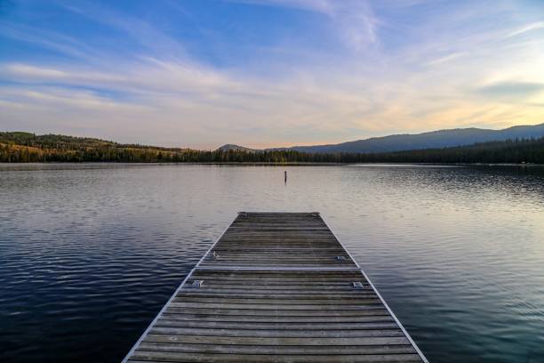 istock Dock at Redfish Lake near Sun Valley, Idaho 1073409760