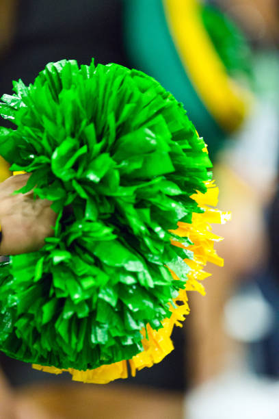 istock Green and yellow pom poms 1073410002