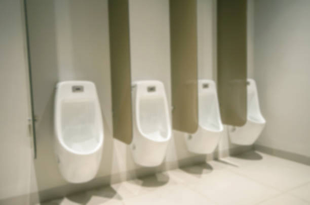 istock Abstract blur sort toilet urinals 1073416622