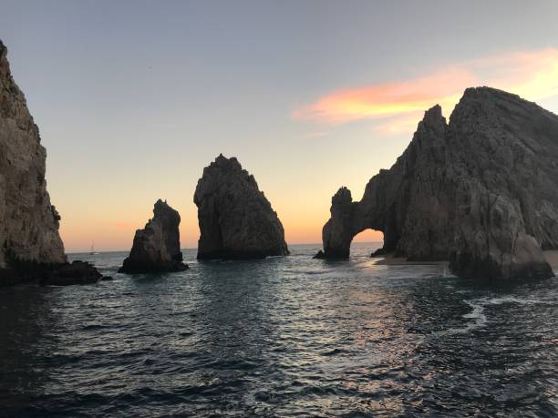istock Beautiful Sunset at Land's End, Cabo, Mexico 1073419654