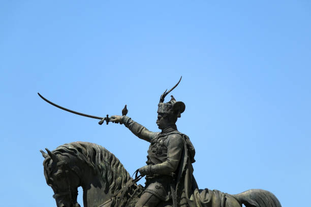 istock Monument in Zagreb, Croatia 1073434148