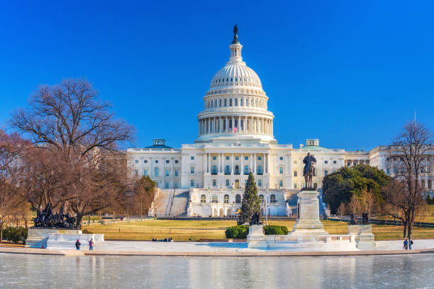 istock US Capitol at winter sunny day 1073435554