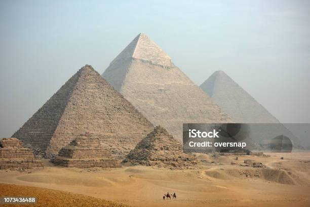 Pyramids Stock Photo - Download Image Now - Giza Pyramids, Ancient Civilization, Kheops Pyramid