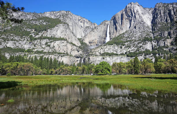 istock Yosemite Falls and Cooks Meadow 1073437592