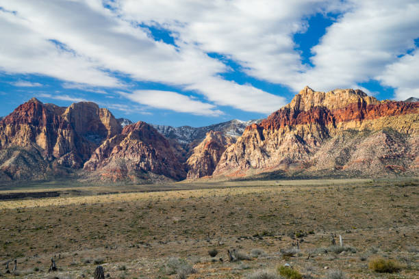 レッド ロック キャニオン国立保護区 - red rock canyon national conservation area ストックフォトと画像