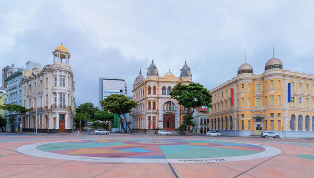 istock The Rio Branco Square in Recife Pernambuco state, Brazil 1073448210