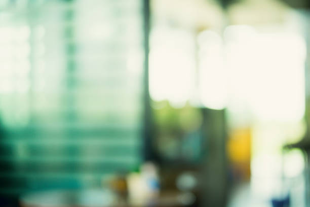 istock Abstract blur interior coffee shop or cafe for background. 1073461698