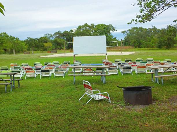 Campgrounds Outdoor Movie Screen