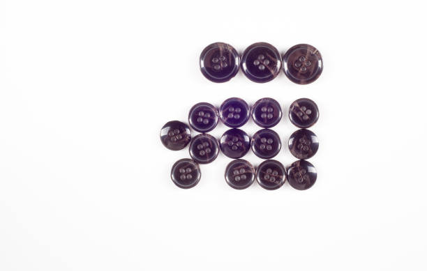 istock Texture, background, pattern. buttons. garment fastener loops are generally in the form of a circle. 1073474158