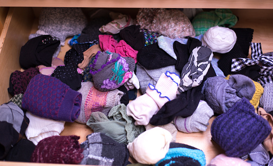 Messy House: Cluttered Sock Drawer
