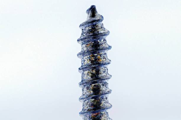 istock Closed up part of screw. 1073514078