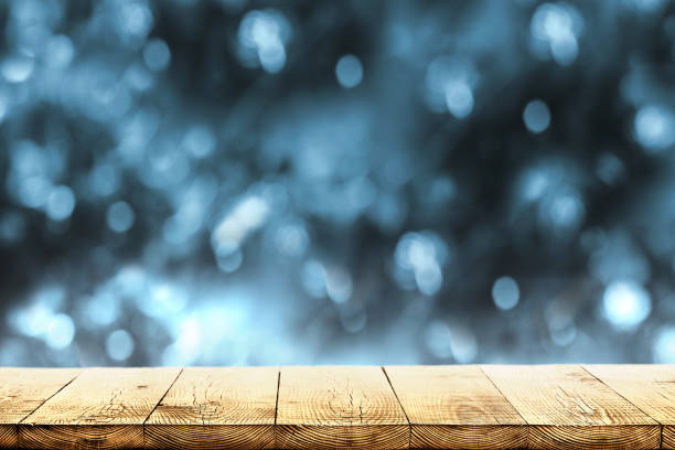 istock hot coffee on the table on a winter background 1073576306