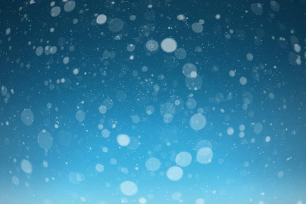 istock a snow  on the black backgrounds 1073576336