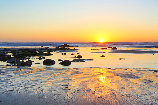 Pacific Northwest Coast Sunset