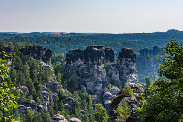 istock View from ferdinand's view into the Bastei area 1073598146