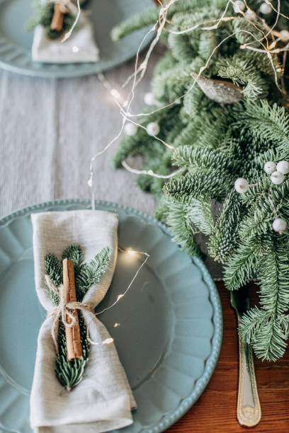 istock festive decorations inside room Christmas tree garland 1073606328