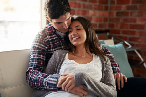 istock I feel safe in his arms 1073606766