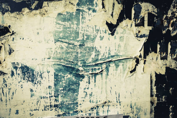 istock Old posters grunge textures and backgrounds 1073617454