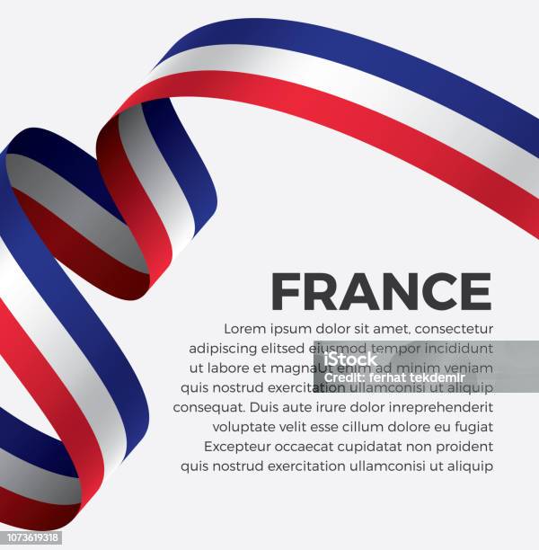 Fond De Drapeau France Vecteurs libres de droits et plus d'images vectorielles de France - France, Drapeau, Culture française