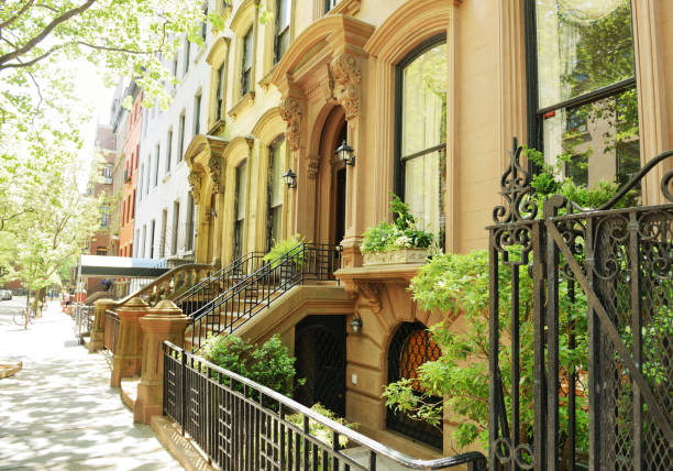 istock Brownstones, Park Slope, Brooklyn, NYC. 1073624952